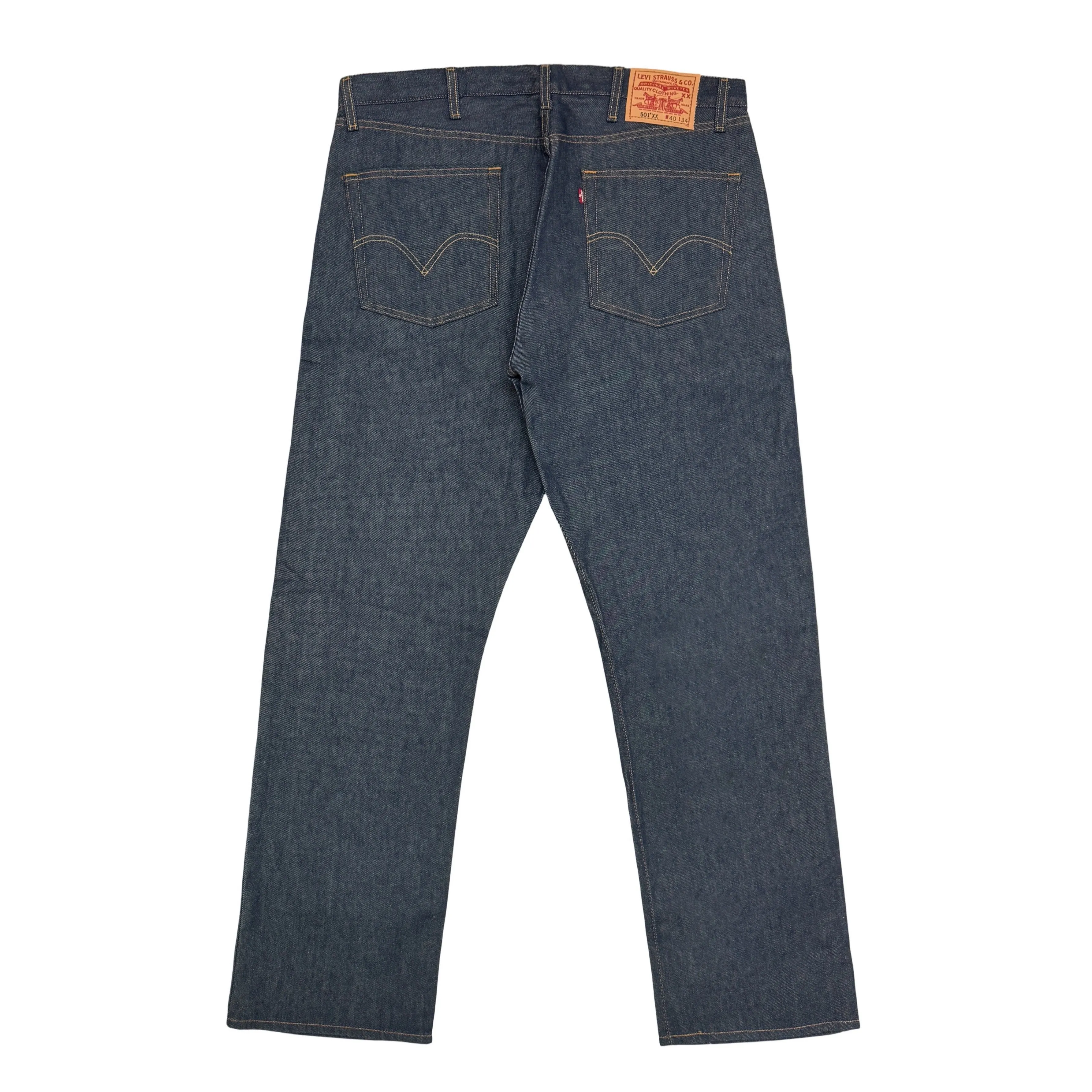 1990'S DEADSTOCK LEVI’S 501XX RAW DENIM JEANS 40 X 34