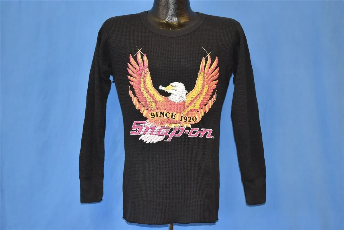 80s Snap On Tools Thermal t-shirt Small