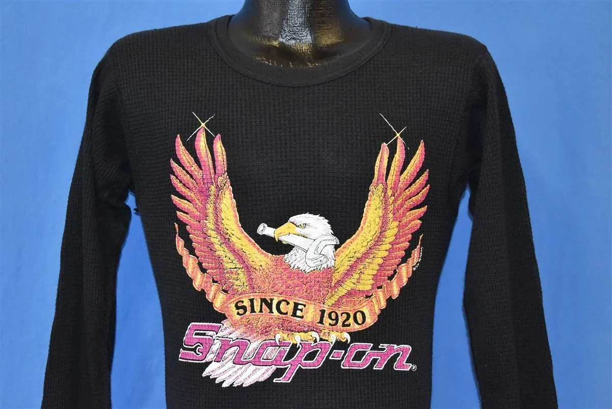 80s Snap On Tools Thermal t-shirt Small