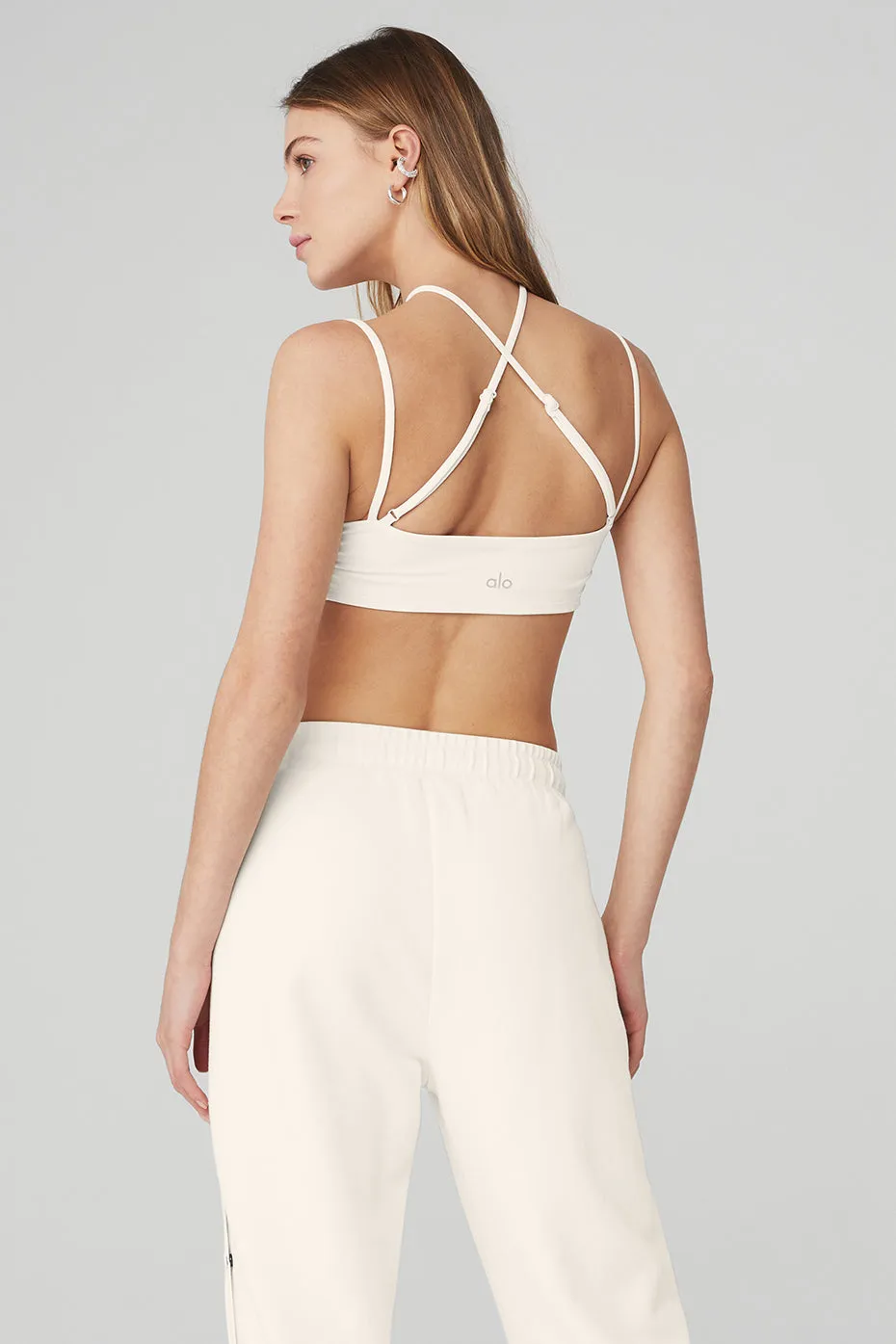 Airbrush Electric Off The Shoulder Bra - Ivory