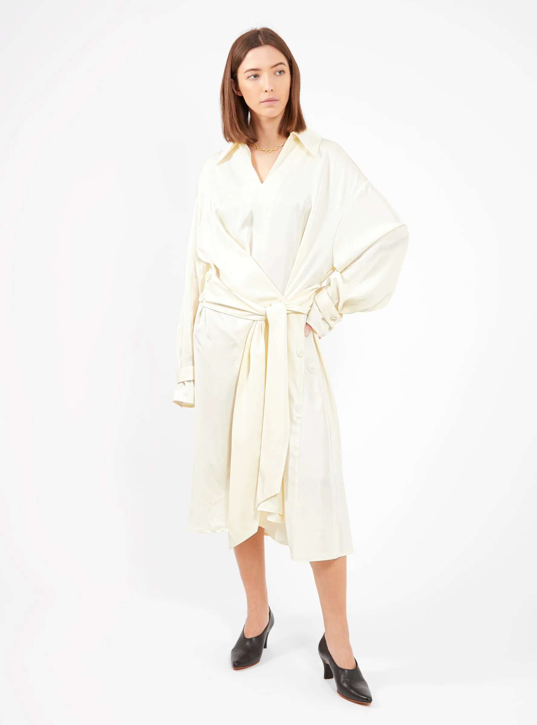 Alana Dress Off White