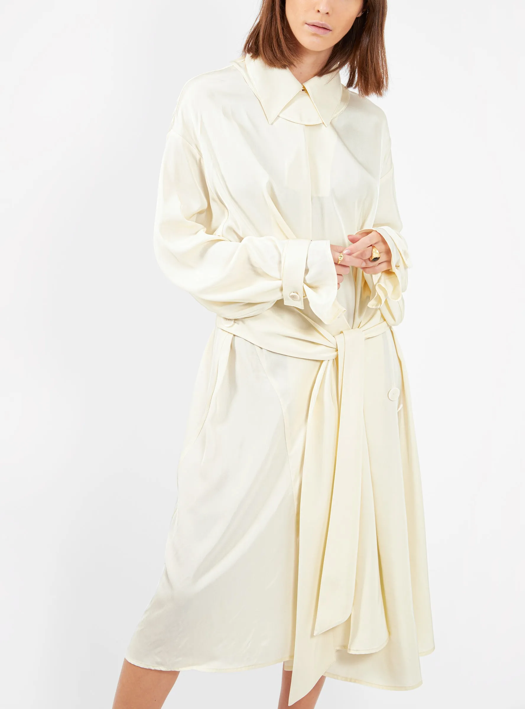 Alana Dress Off White