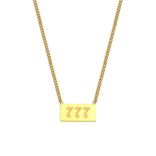 Angel Number Necklace