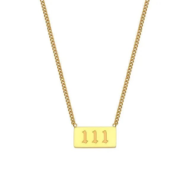Angel Number Necklace