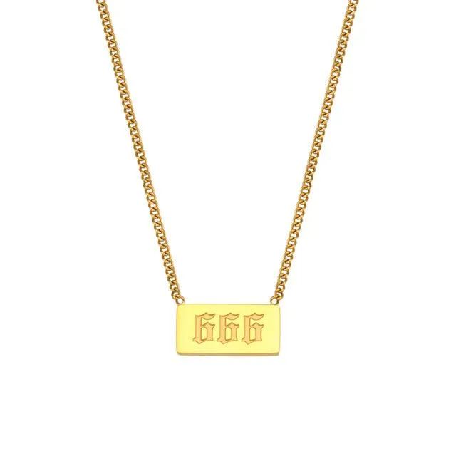 Angel Number Necklace