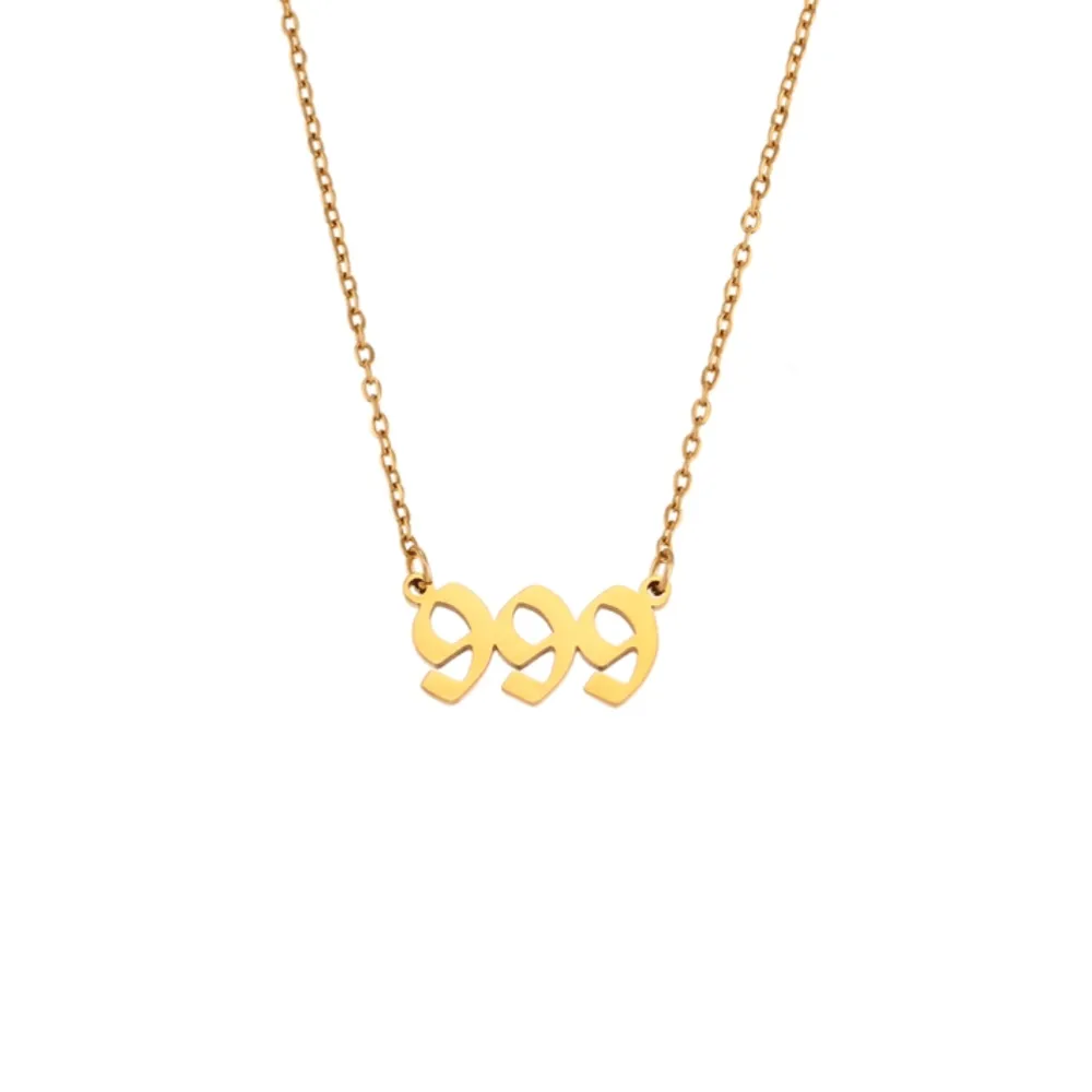 Angel Number Numeric Necklace