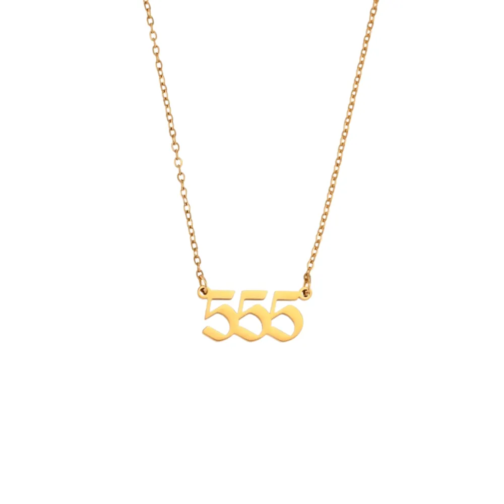 Angel Number Numeric Necklace