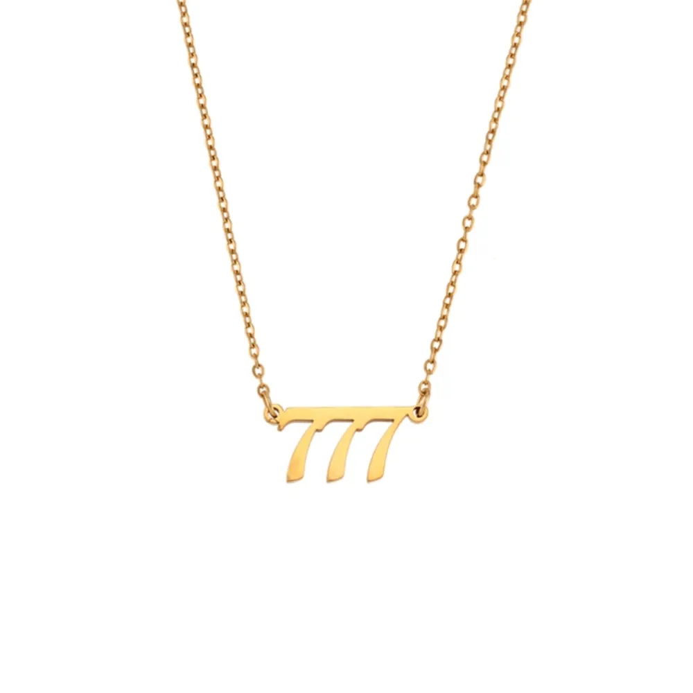 Angel Number Numeric Necklace