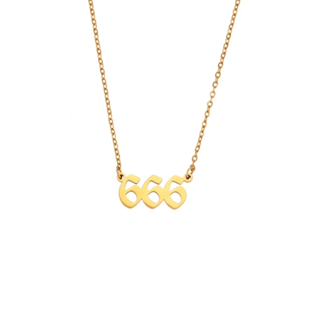 Angel Number Numeric Necklace
