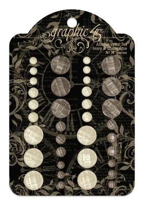 Antique Jewel Set – Ivory & Champagne