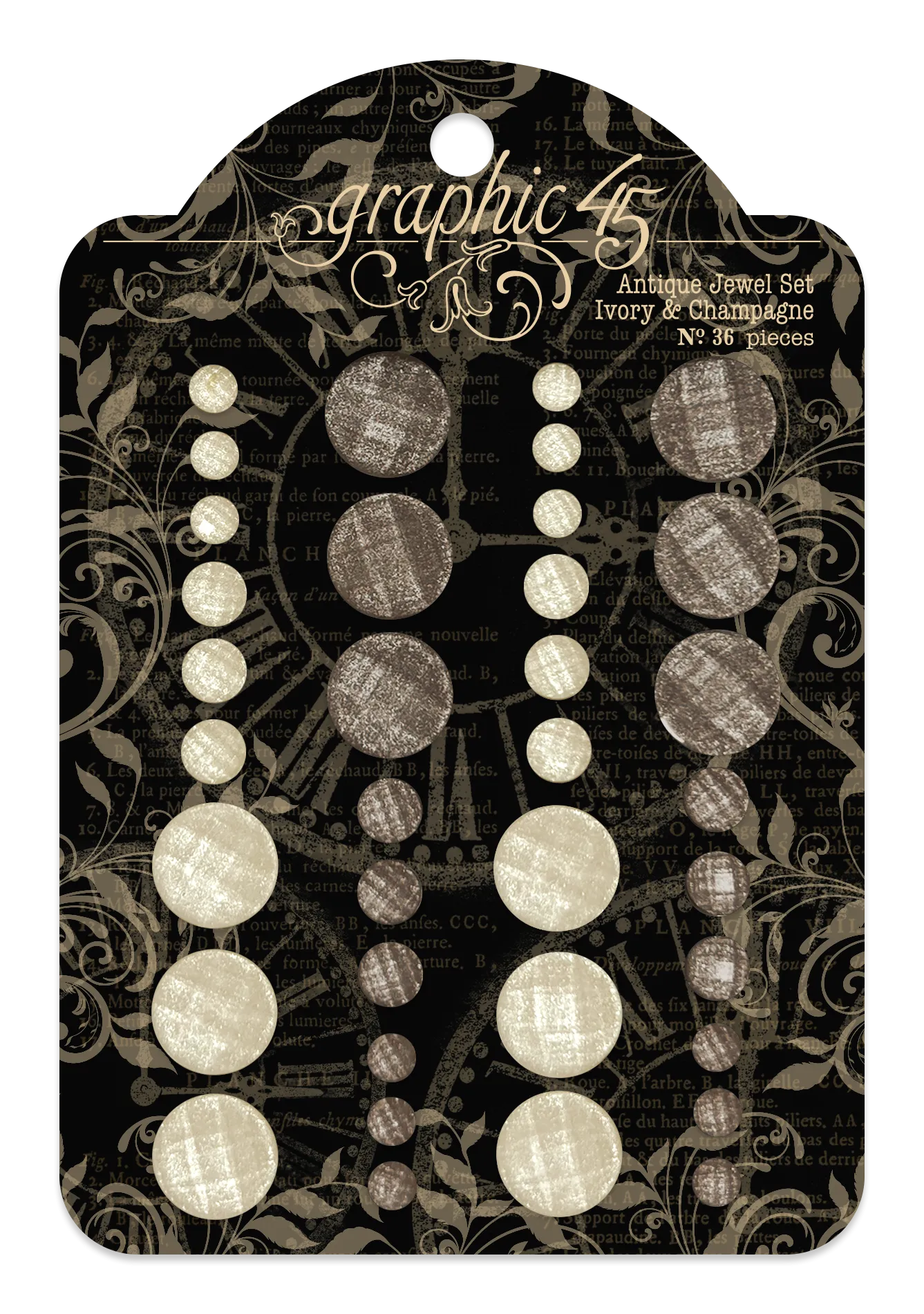 Antique Jewel Set – Ivory & Champagne