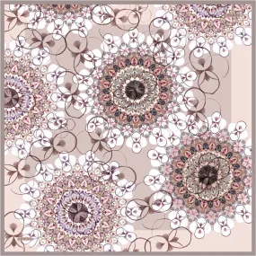 Armine Luxury Silk Square Scarf Natalia