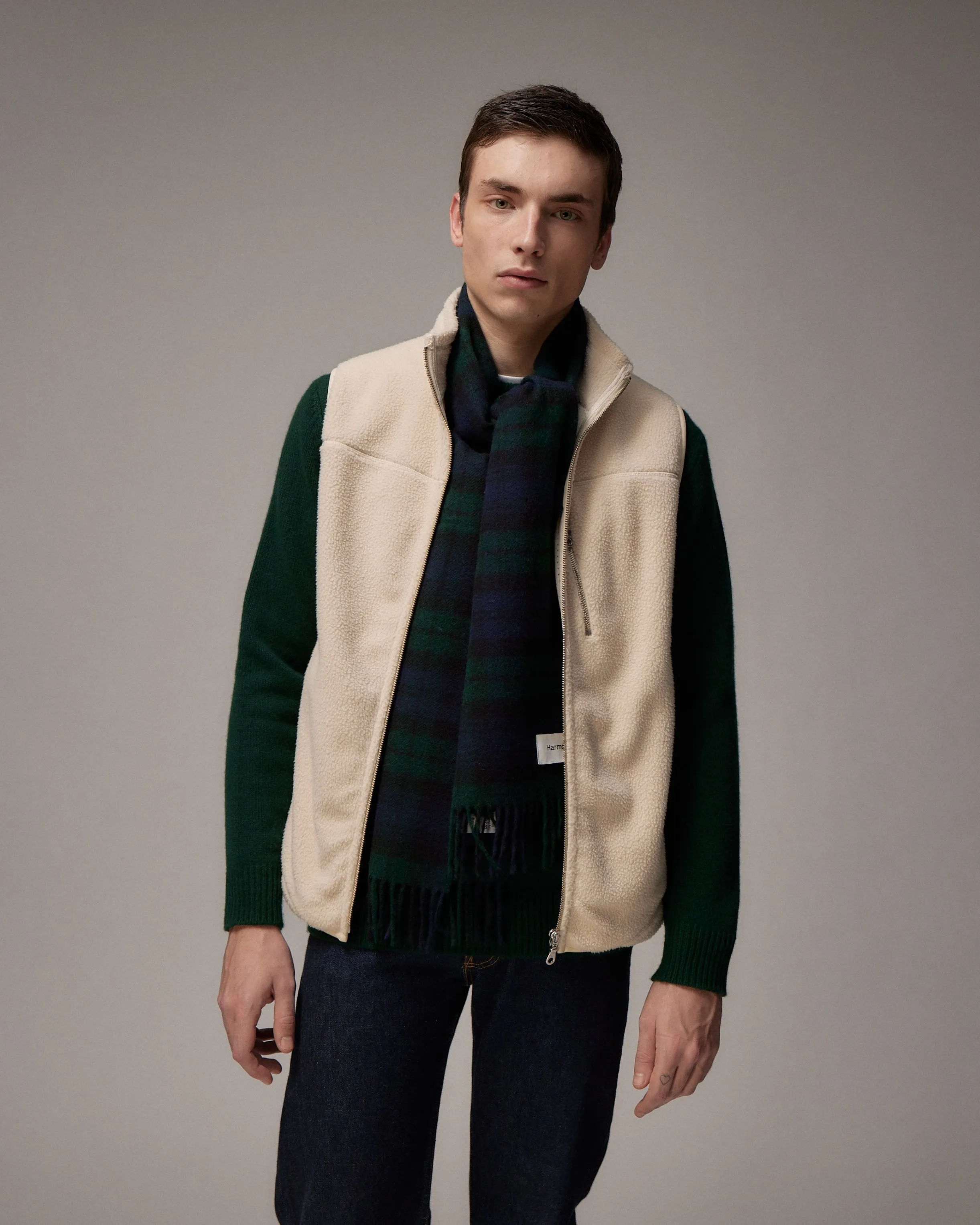 Arty - Forest Green - Merino Lambswool