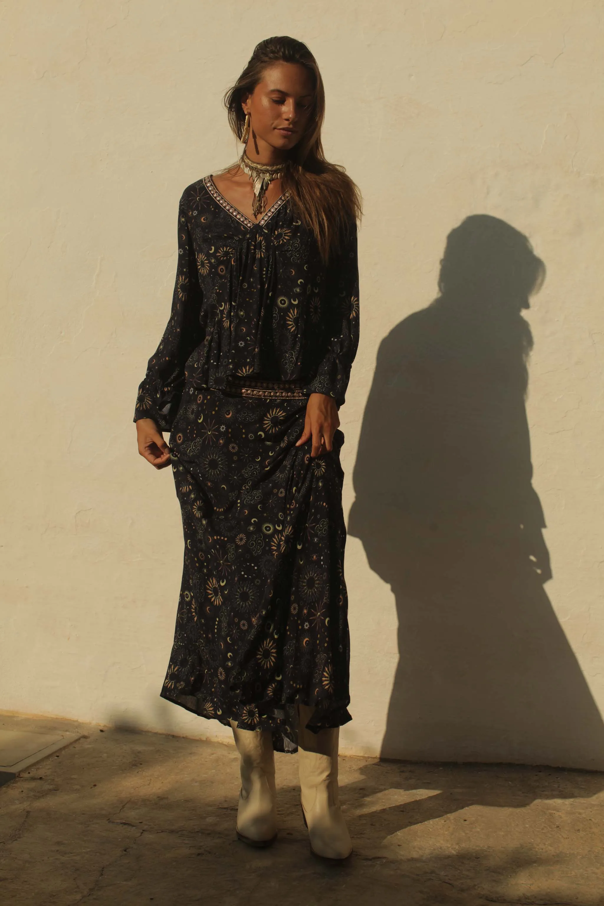 Astro Maxi Skirt