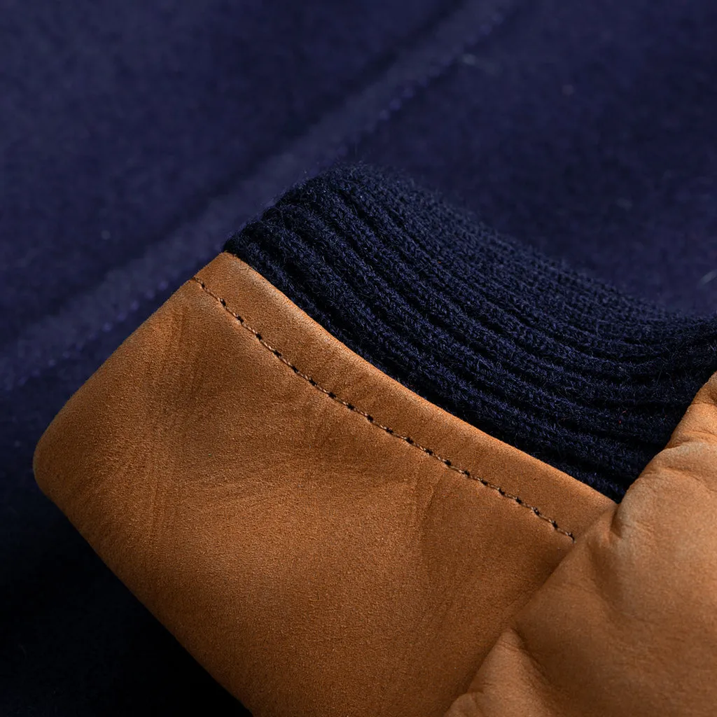 BAKER MOUNT VARSITY JACKET - NAVY