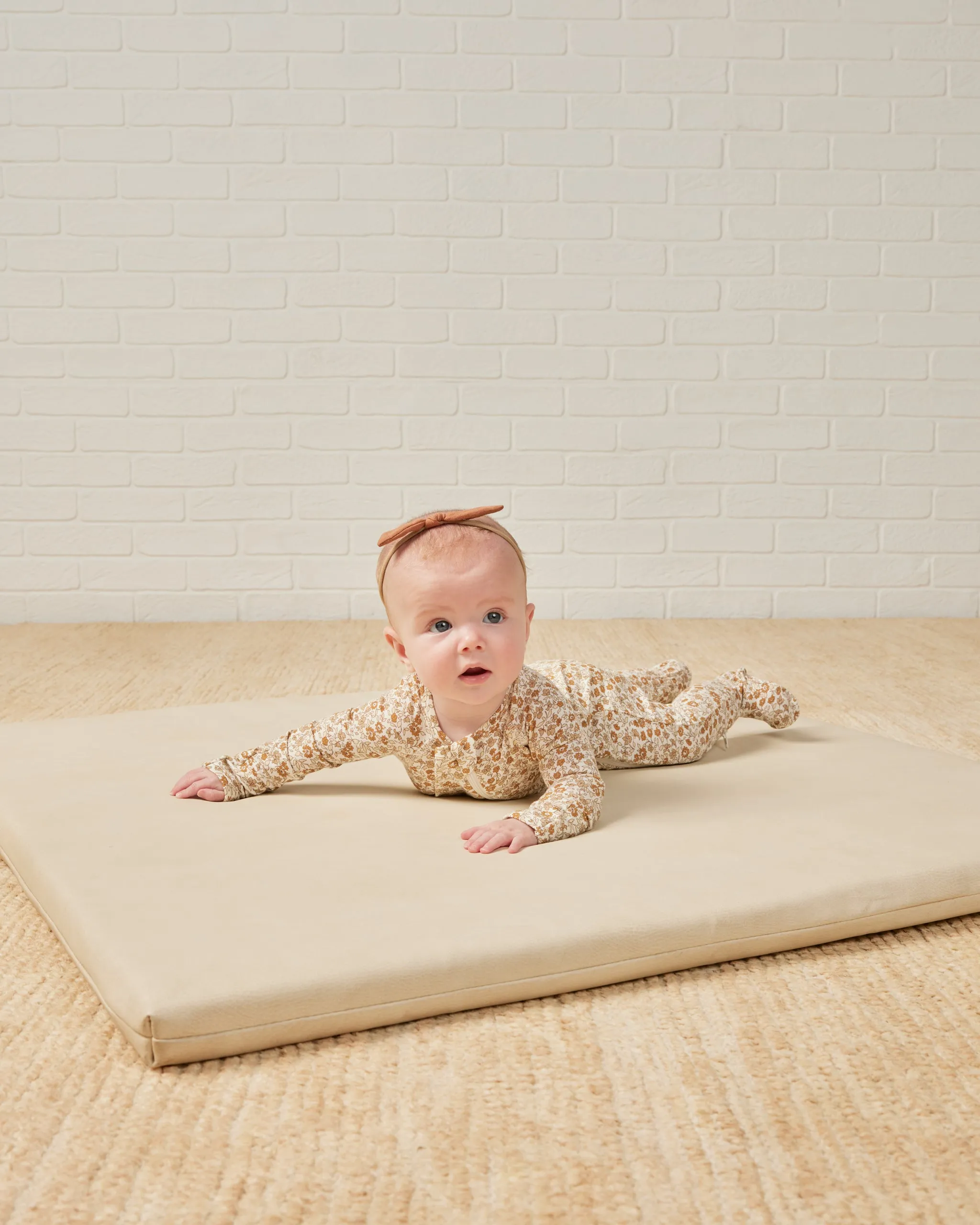Bamboo Zip Footie | Marigold