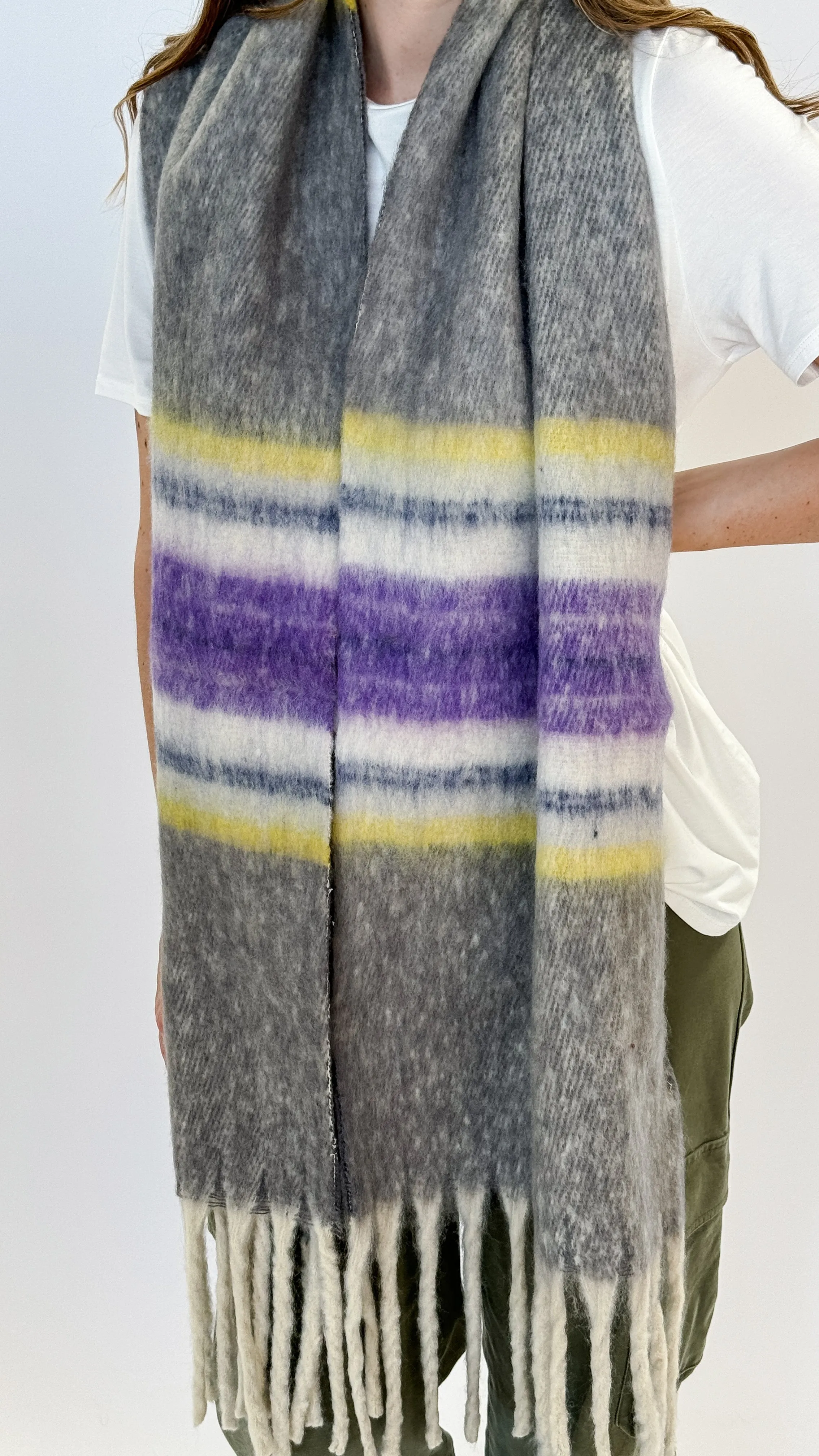 Blanket Scarf Stripes