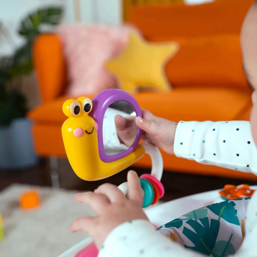 Bright Starts Bounce Bounce Baby 2-in-1 Activity Jumper & Table - Playful Palms