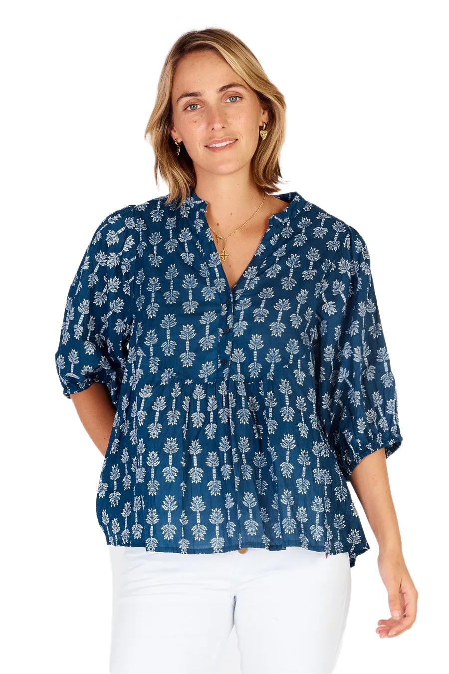Calgary Top Navy