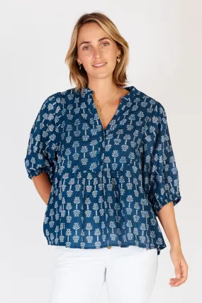 Calgary Top Navy