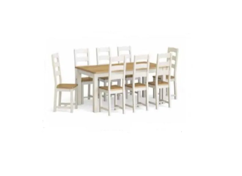 Chichester 2 m Ivory Dining Set