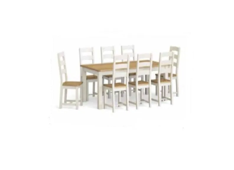 Chichester 2 m Ivory Dining Set