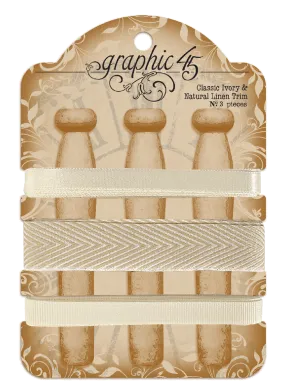 Classic Ivory & Natural Linen Trim