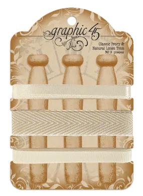 Classic Ivory & Natural Linen Trim