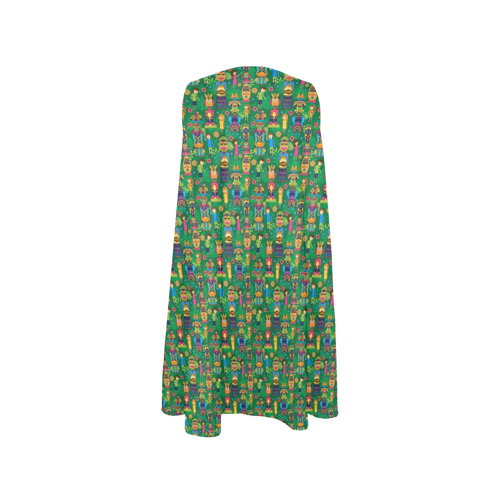 Classic Tiki Room Sleeveless A-Line Pocket Dress