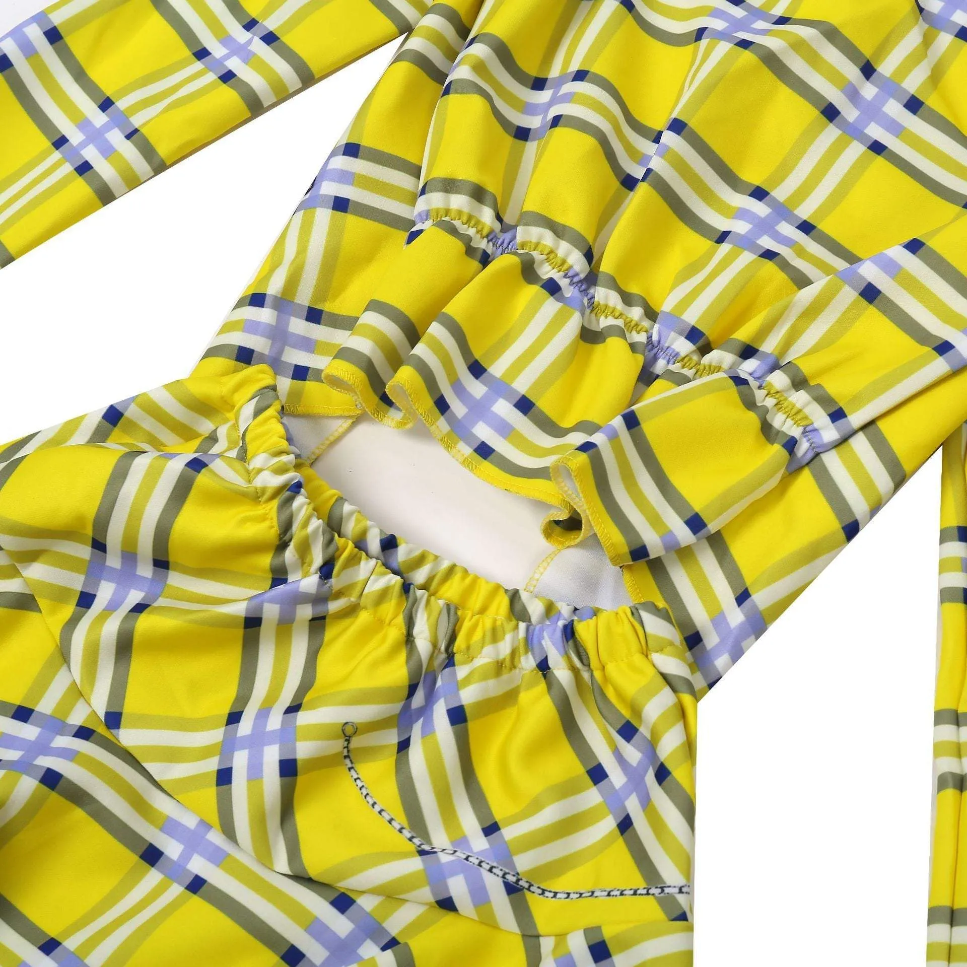 Clueless Cher Horowitz Girl Cosplay Costume School Uniform Suit Fancy Dress Halloween Outfit
