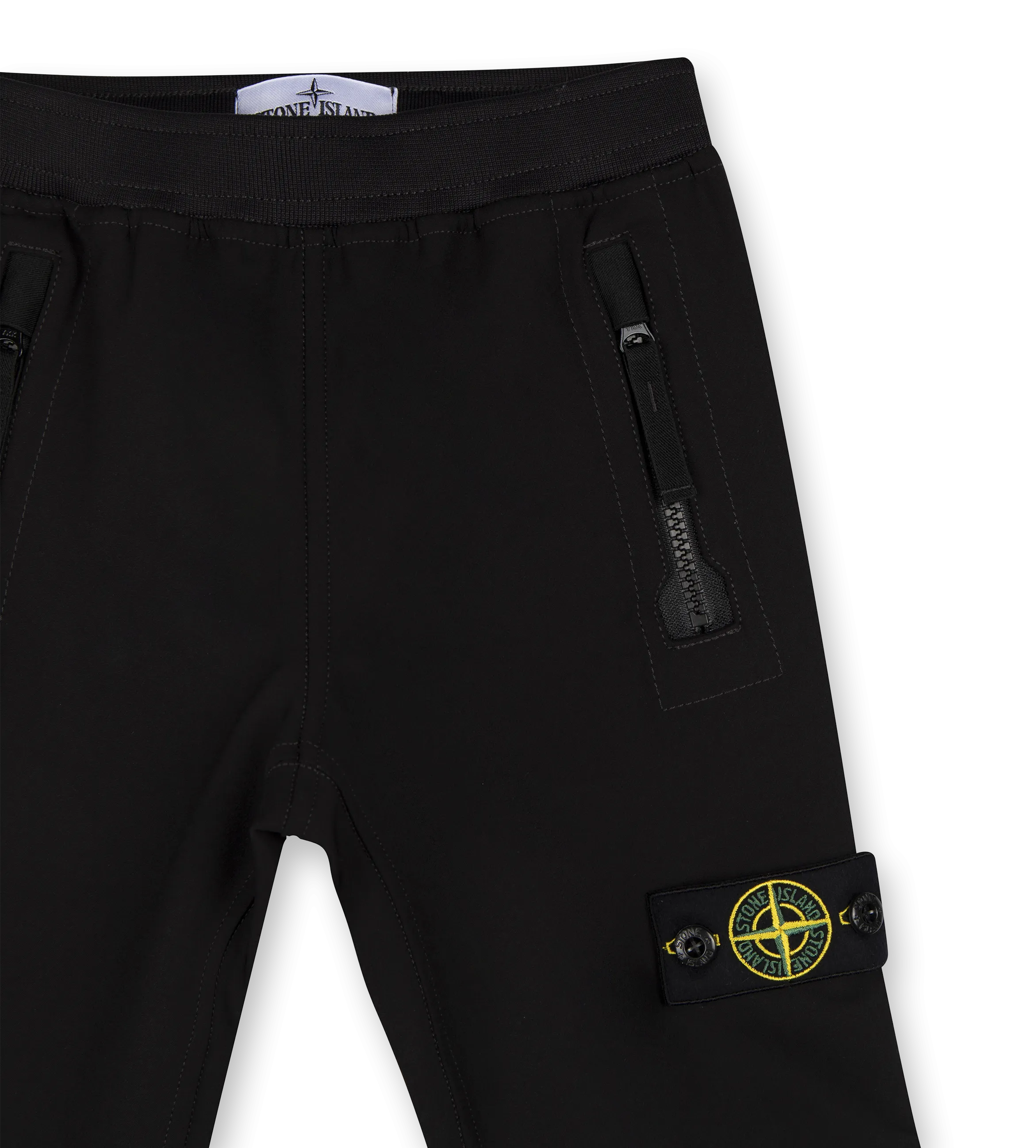 Compass-badge Cotton Trackpants