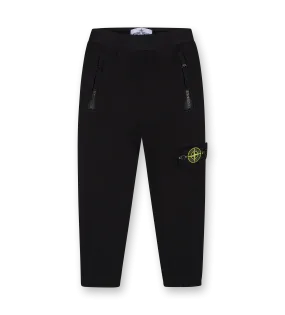 Compass-badge Cotton Trackpants