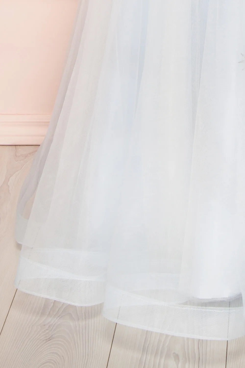 Cosima | Bustier Maxi Tulle A-Line Dress