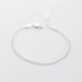 Cuban Chain Bracelet | Sterling Silver