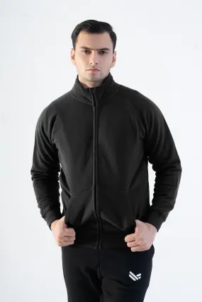 Cut Label Men's High Collar Fleece Minor Fault Zipper Jacket