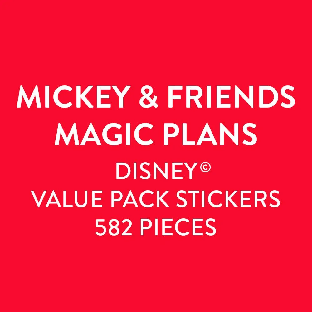 Disney © Value Pack Stickers - Mickey & Friends Magic Plans