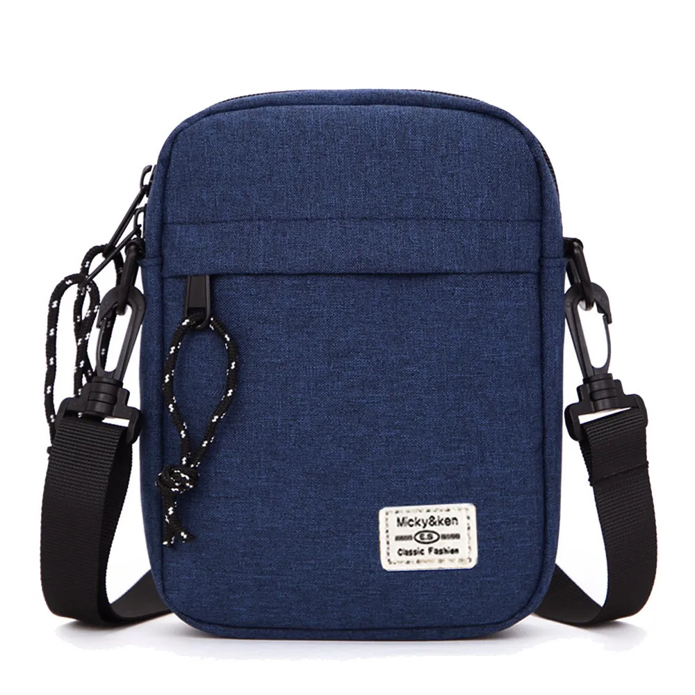 DUNNMALL New Casual Men's Small Shoulder Bag Small Shoulder Bag Fashion Brand Crossbody Small Backpack Lightweight Boy Crossbody Bag 1826#