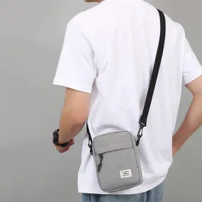 DUNNMALL New Casual Men's Small Shoulder Bag Small Shoulder Bag Fashion Brand Crossbody Small Backpack Lightweight Boy Crossbody Bag 1826#