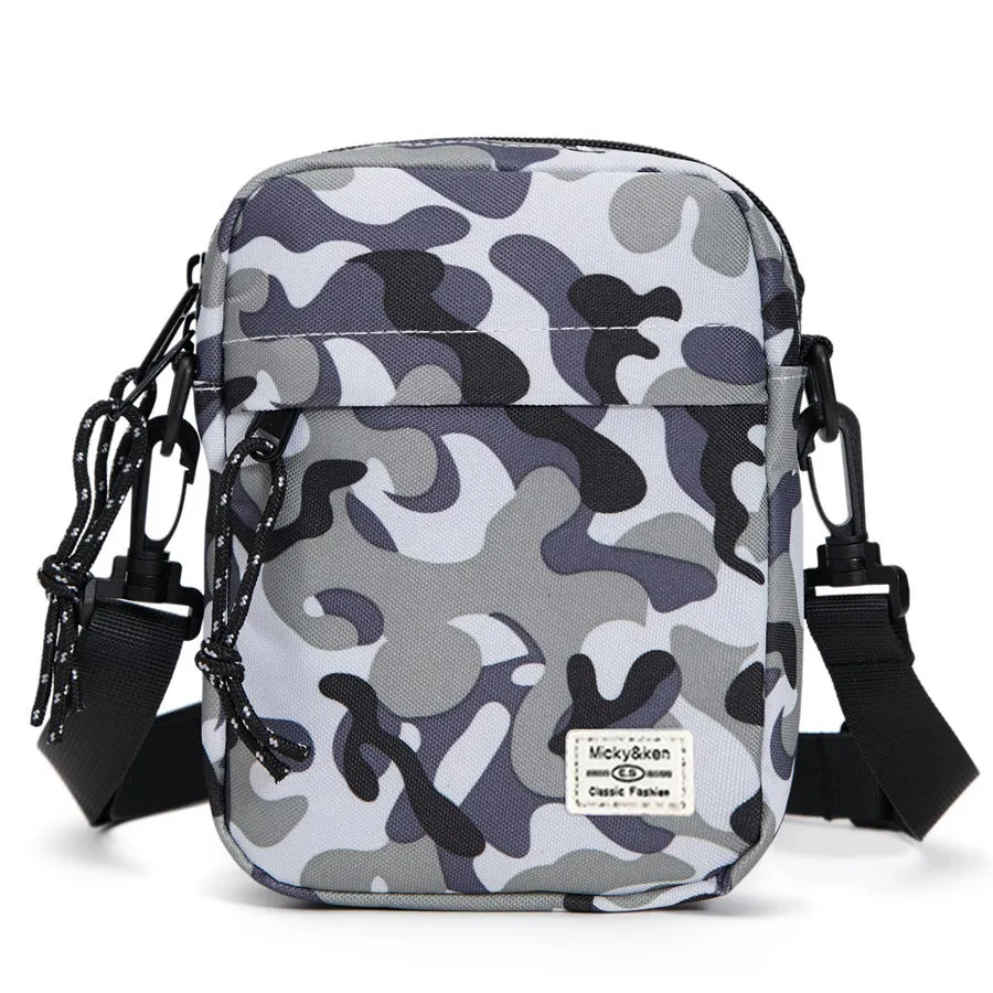 DUNNMALL New Casual Men's Small Shoulder Bag Small Shoulder Bag Fashion Brand Crossbody Small Backpack Lightweight Boy Crossbody Bag 1826#