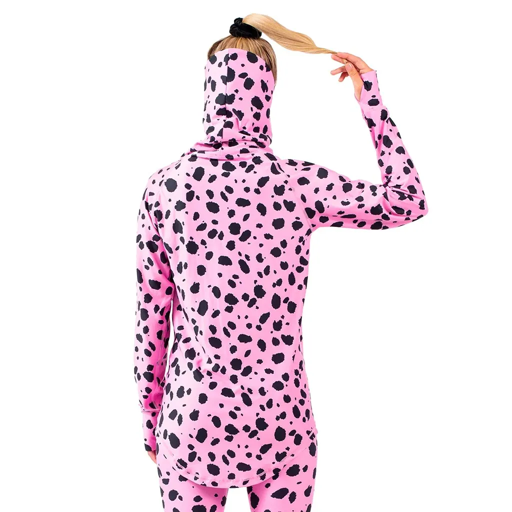 Eivy Icecold Gaiter Top - Pink Cheetah