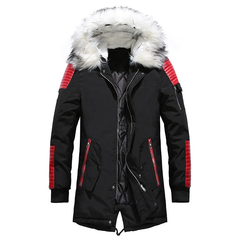 Fur Hooded Winter Parka