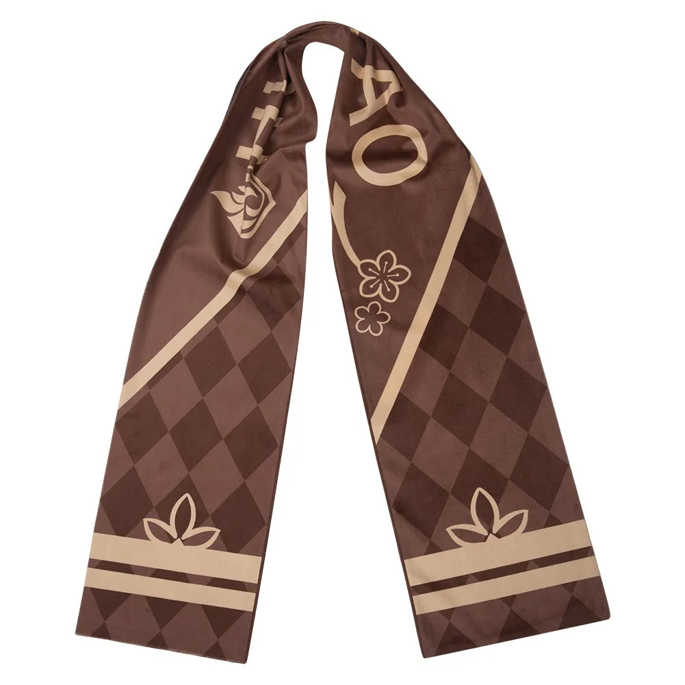 Genshin Impact Hu Tao Cosplay Scarf Halloween Carnival Costume Accessories Original Design