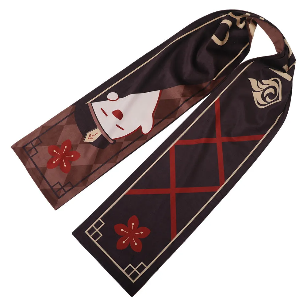 Genshin Impact Hu Tao Cosplay Scarf Halloween Carnival Costume Accessories Original Design