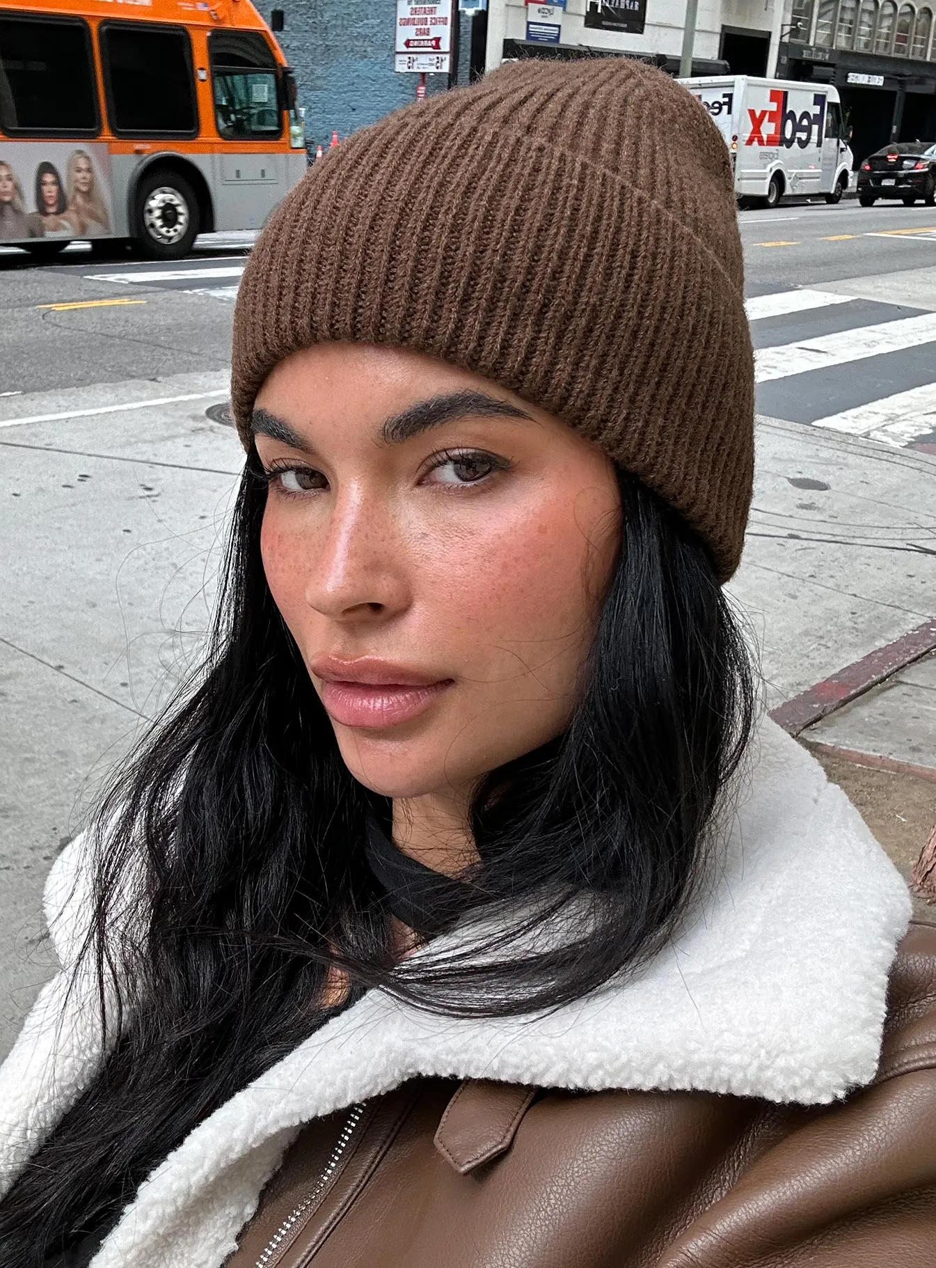 Georgio Beanie Chocolate