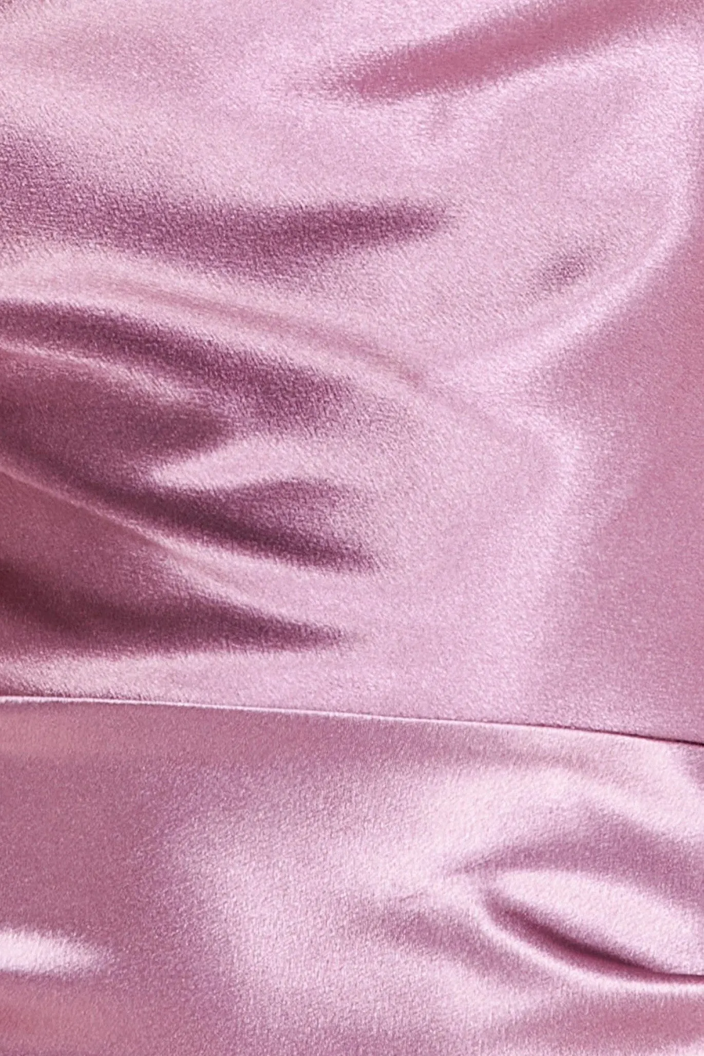 Goddiva Satin Cowl Neck With Strappy Back Maxi - Pink