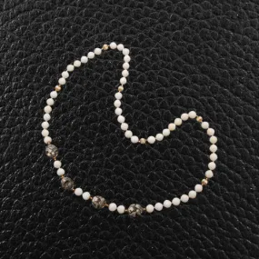 Gold & Ivory Monkey Estate Necklace