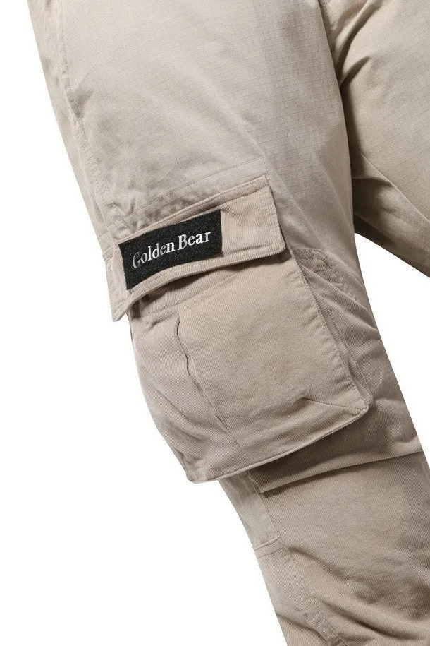 Golden Bear Corduroy Mix Cargo Pants