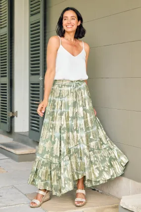 Halina Skirt in Aloe