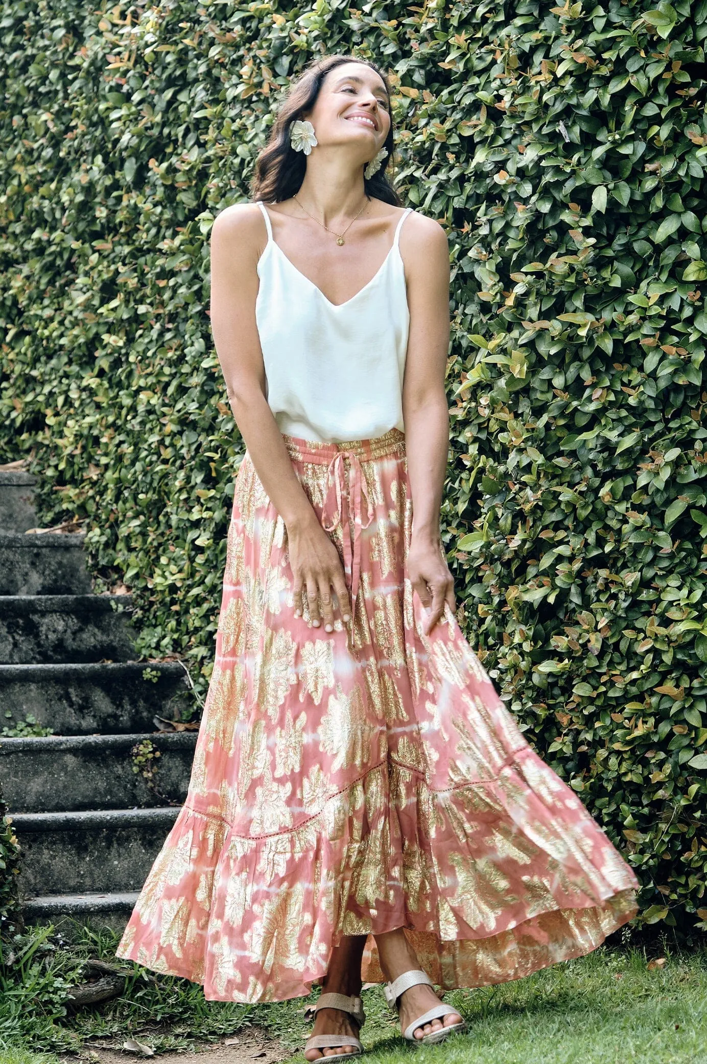 Halina Skirt in Blush