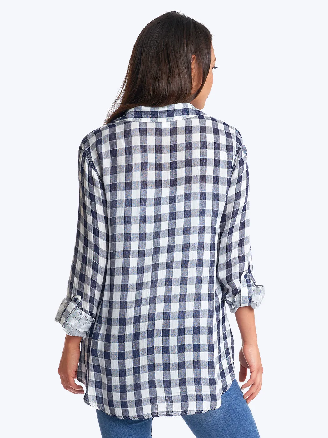 Hanford "TENCEL" Double Face Gauze "Loving" Blouse